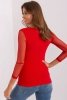 Bluzka Model RV-BZ-7839.88P Red - Rue Paris